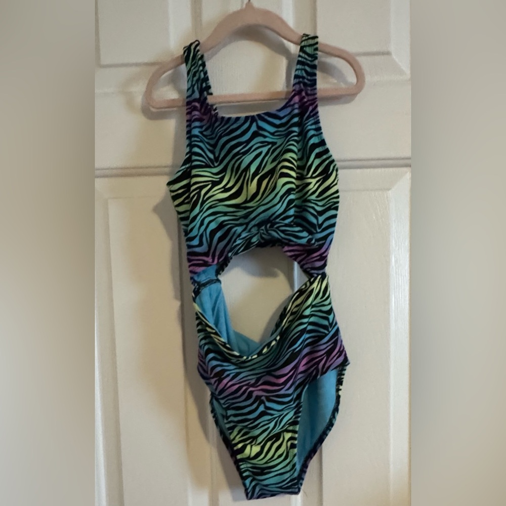 Art Class Blue and Black Fabric